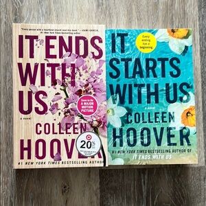 Colleen Hoover It Ends With Us and It Starts With Us Book Bundle